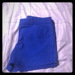 Cobalt blue shorts size 12